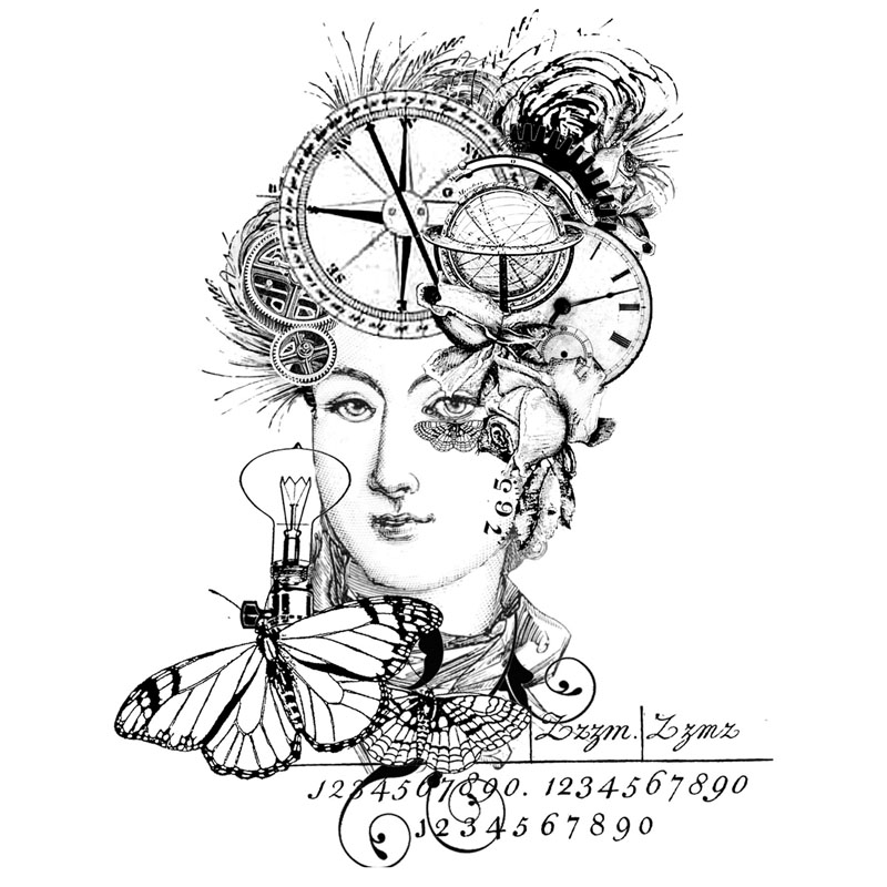 #2572 - Gearhair - Steampunk/Woman